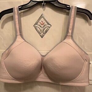 Vanity Fair Sport Full-Figure Wireless Bra 71500 - Pink/Gray